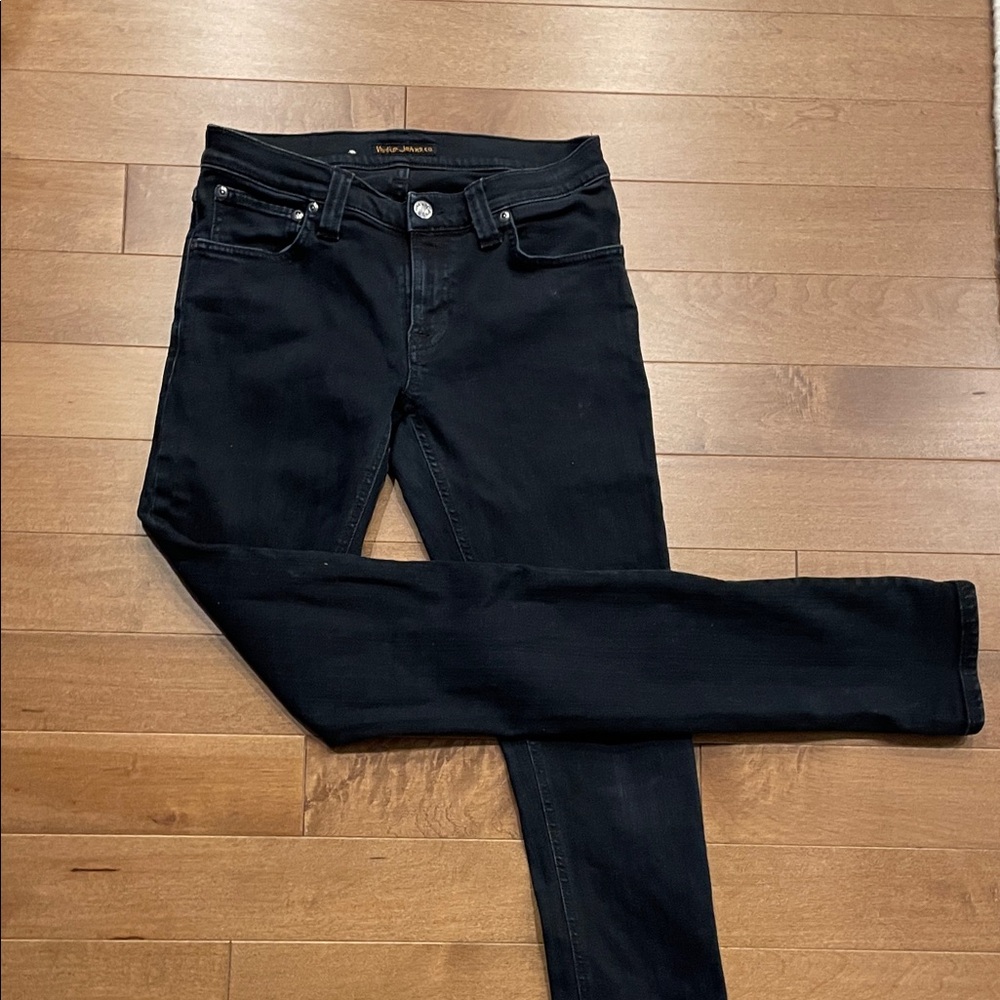 Nudie Jeans Women's Black Skinny Jeans